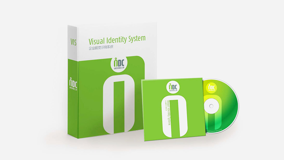 IDC绿色创新工厂,标志设计,VI设计,品牌设计,LOGO设计,导视设计