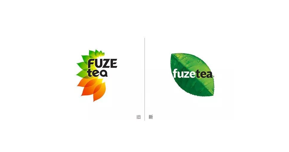 Fuze Tea红茶包装设计, Fuze Tea红茶, Fuze Tea红茶新logo设计