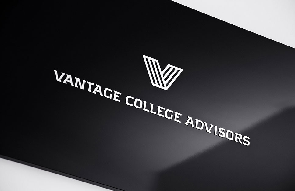 Vantage,教育咨询logo设计,教育培训标志设计,重庆标志logo设计公司