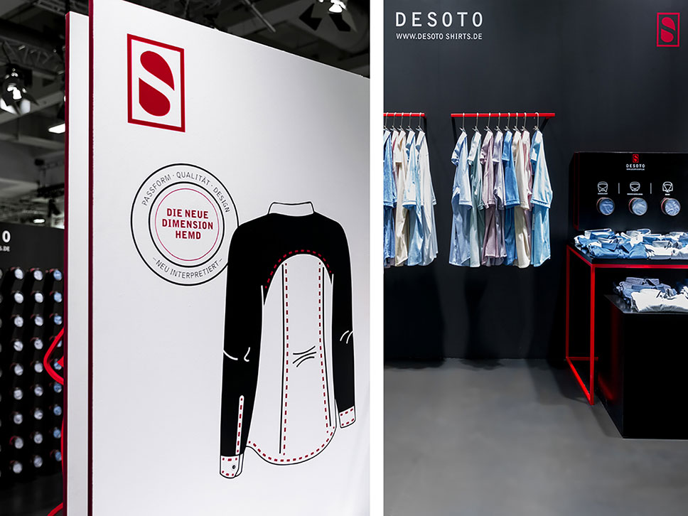 DESOTO, 男装服装品牌VI设计,重庆服装品牌LOGO设计,重庆服装品牌设计