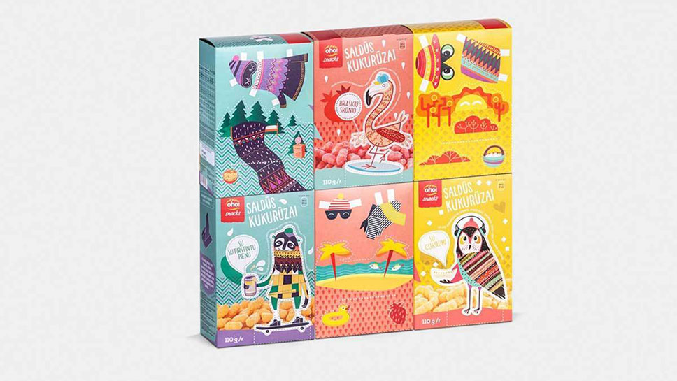 巧妙插画儿童食品包装设计, 儿童食品包装设计,重庆食品包装盒设计, 重庆儿童食品包装设计